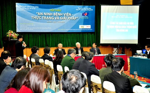 Một số hình ảnh tại Hội thảo: “An ninh bệnh viện: Thực trạng và giải pháp”