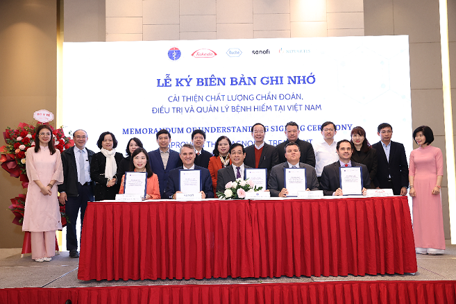 Tọa đàm khoa học Tăng cường quản lý bệnh hiếm tại Việt Nam và Lễ ký MOU