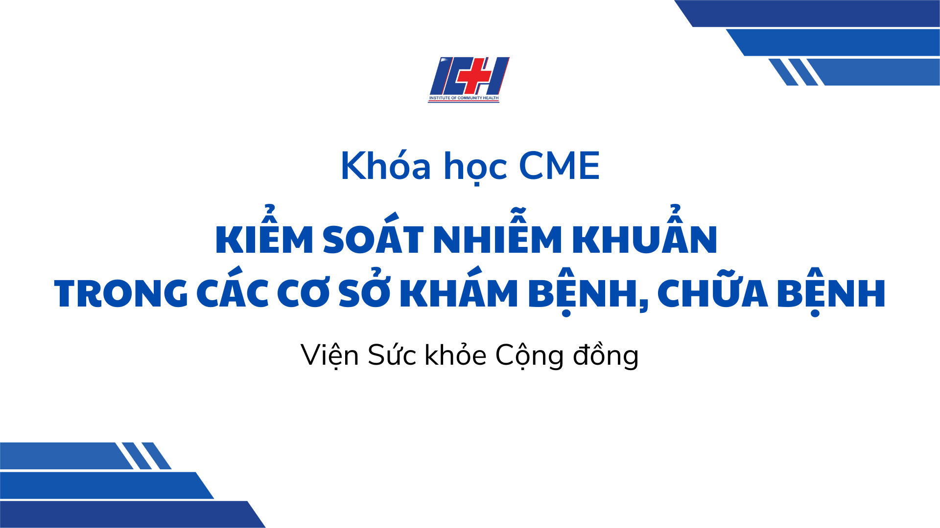 Thông báo tuyển sinh lớp kiểm soát nhiễm khuẩn khóa 12