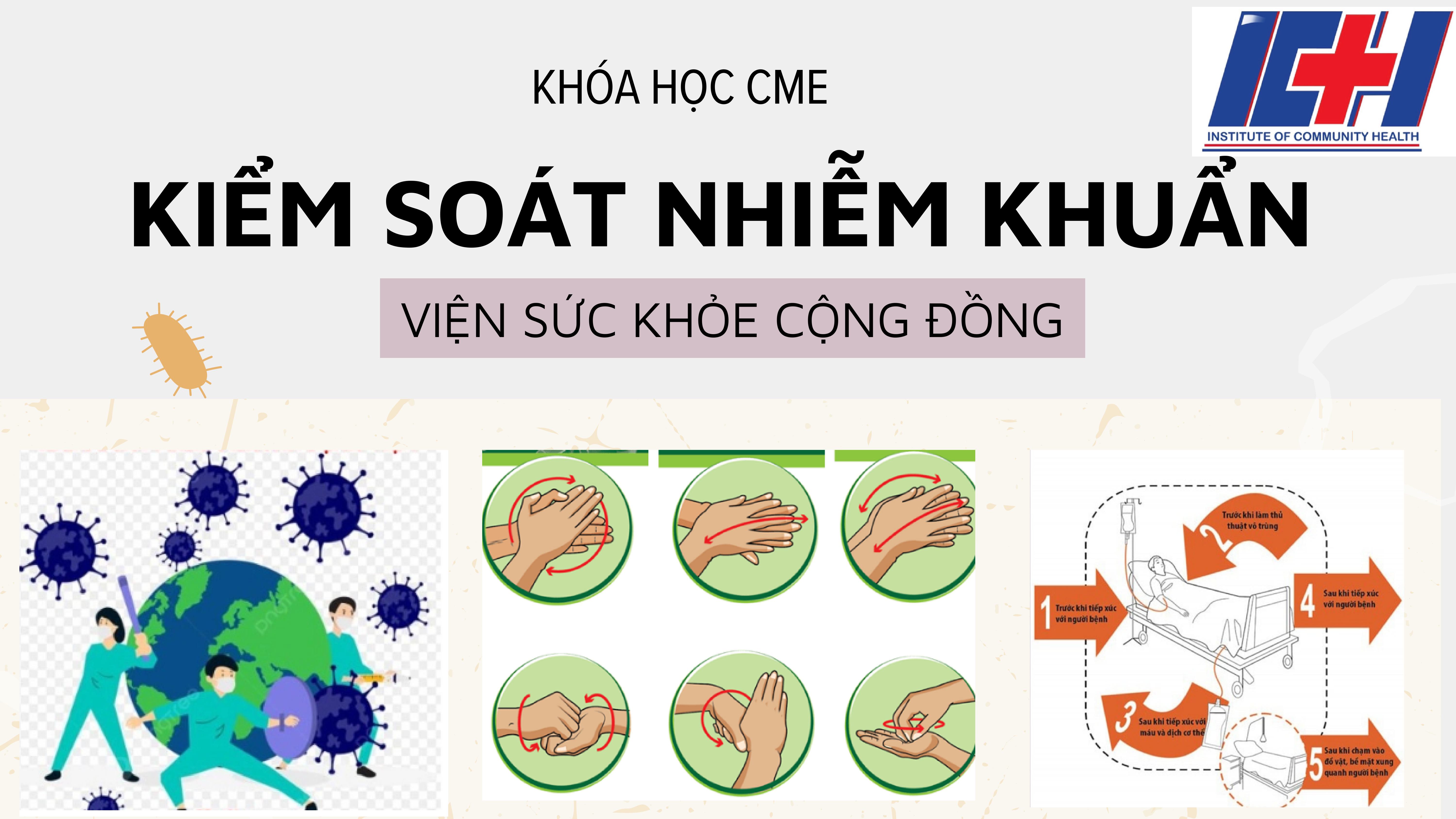 Thông báo tuyển sinh lớp Kiểm soát nhiễm khuẩn khóa 16