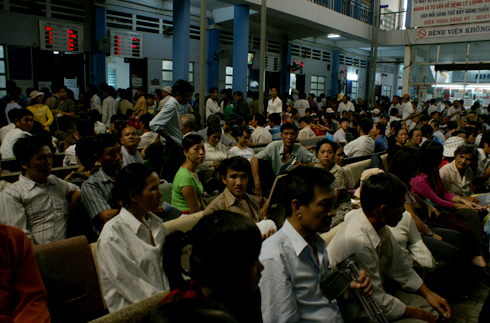 qua tai benh vien